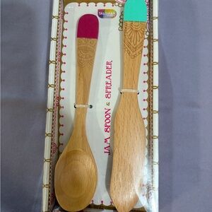 Wooden Jam/spreader set